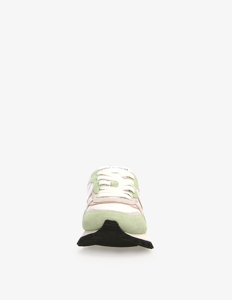 Voile Blanche Sneakers In Camoscio Qwark 2004
