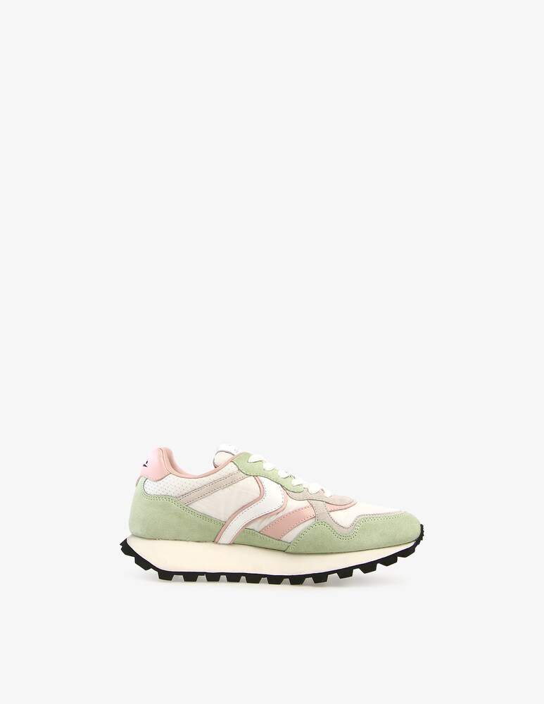 Voile Blanche Sneakers in camoscio Qwark 2004