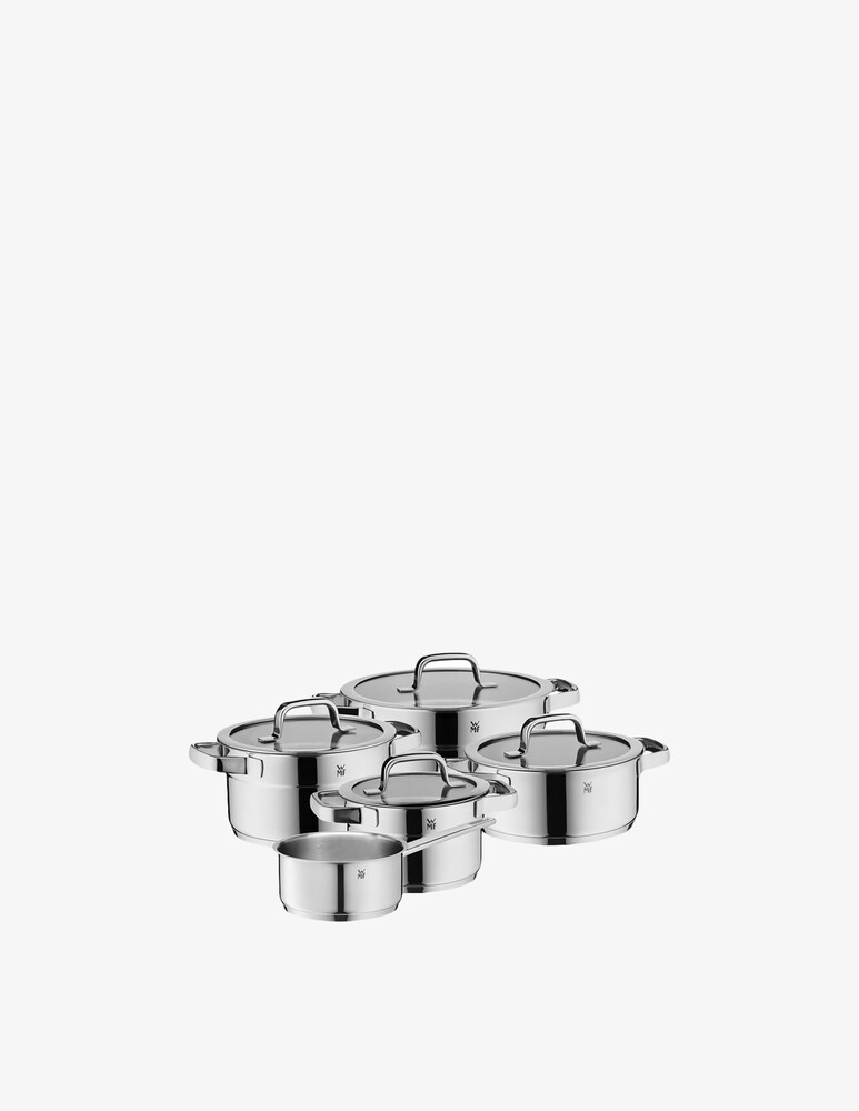WMF Linea Compact Cusine Batteria Acciaio 5Pz - Grigio