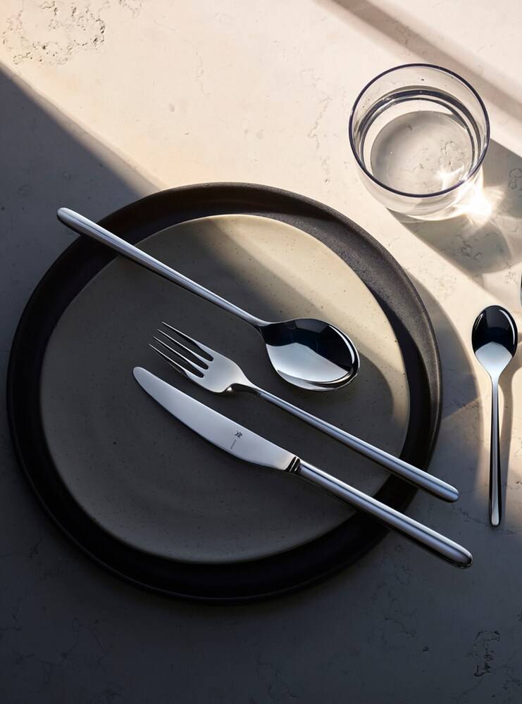 WMF Linea Flame Servizio Posate 30Pz - Grigio