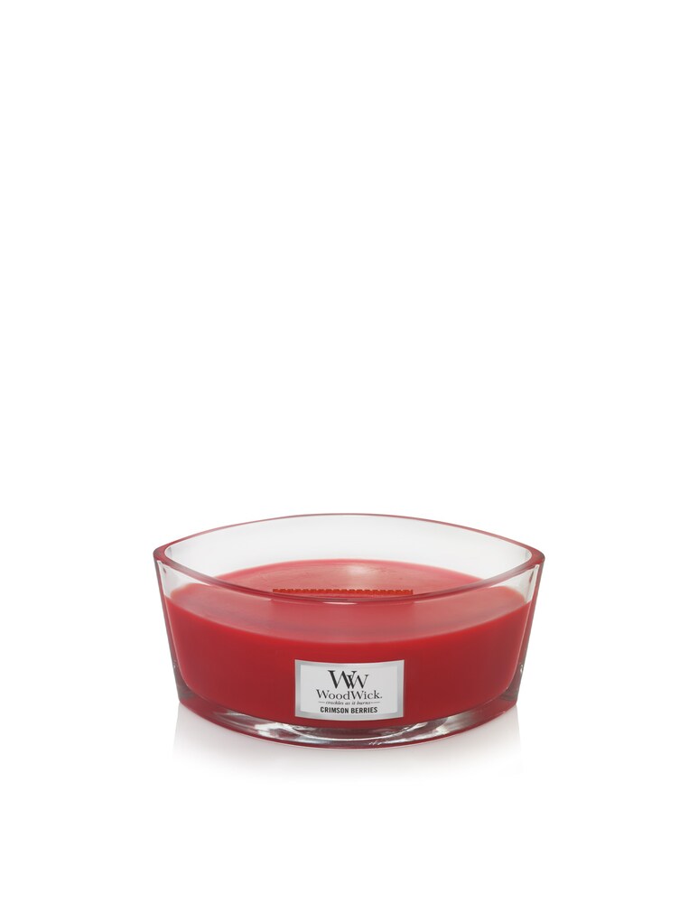 Woodwick Candela Ellipse Crimson Berries - Rosso