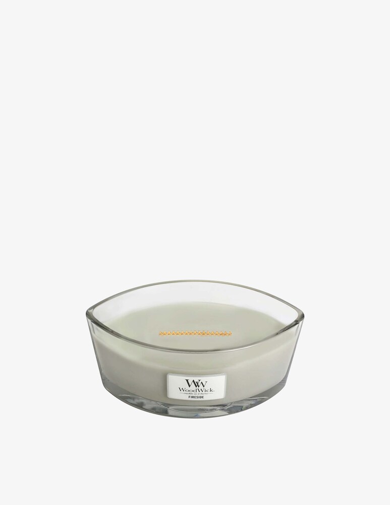Woodwick Candela Ellipse Fireside - Grigio