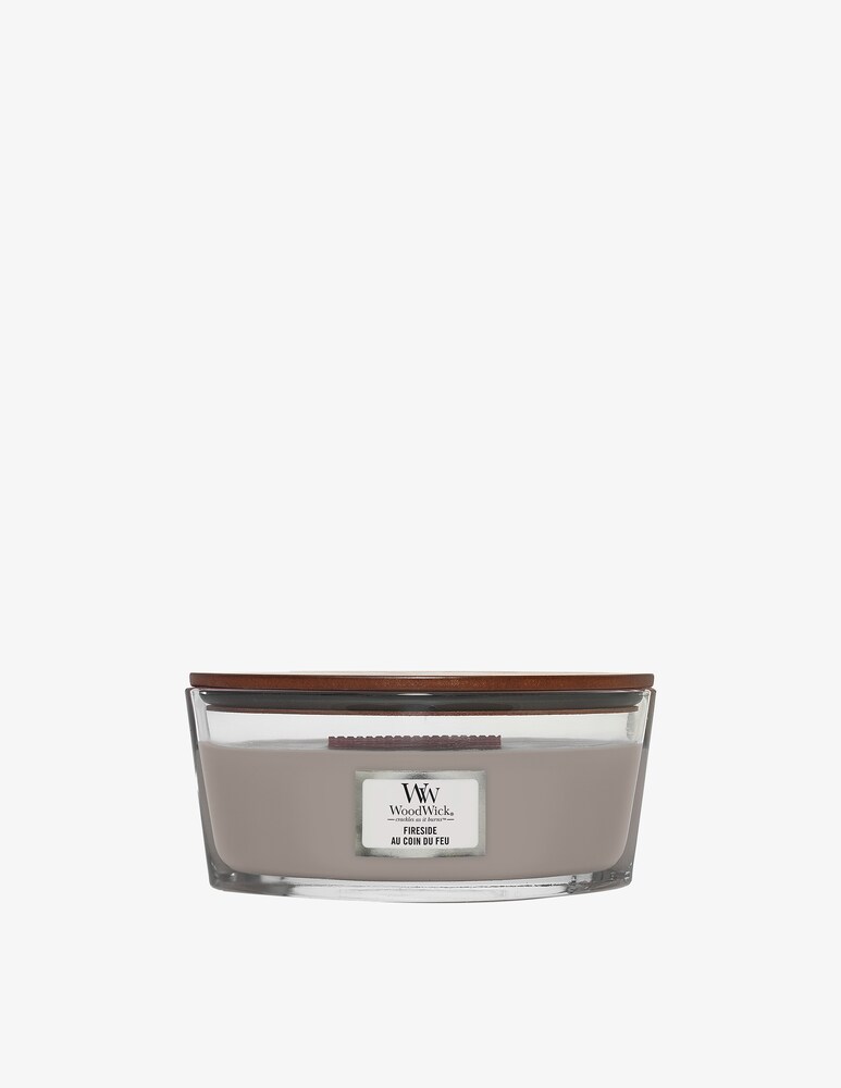 Woodwick Candela Ellipse Fireside - Grigio