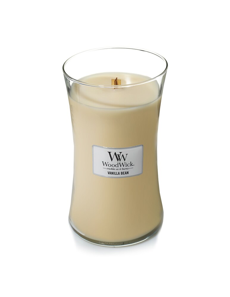 Woodwick Candela Grande Vanilla Bean - Beige