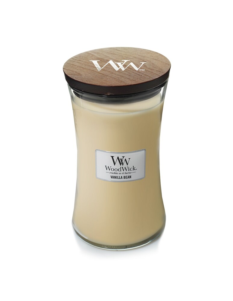 Woodwick Candela Grande Vanilla Bean - Beige