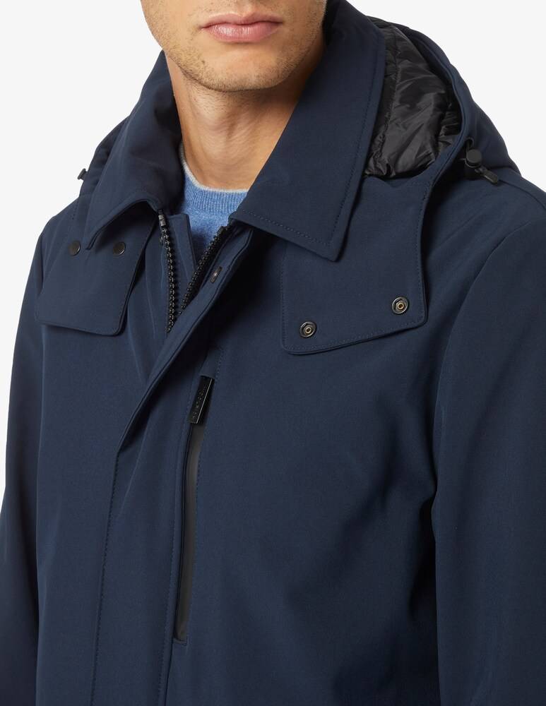 Woolrich Giacca Con Cappuccio Barrow Softshell