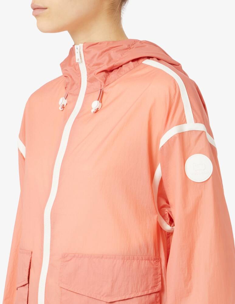 Woolrich Giacca Con Cappuccio Leggermente Stropicciata