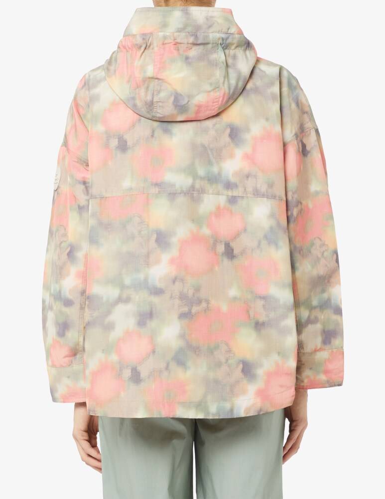 Woolrich Giacca In Lino Chine Con Cappuccio