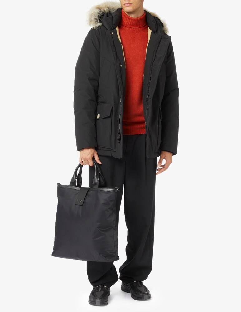 Woolrich Giaccone Arctic Anorak Con Pelliccia Removibile