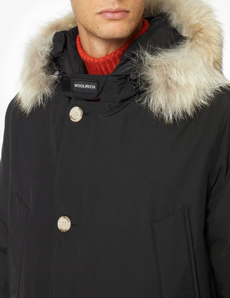 Woolrich Giaccone Arctic Anorak Con Pelliccia Removibile