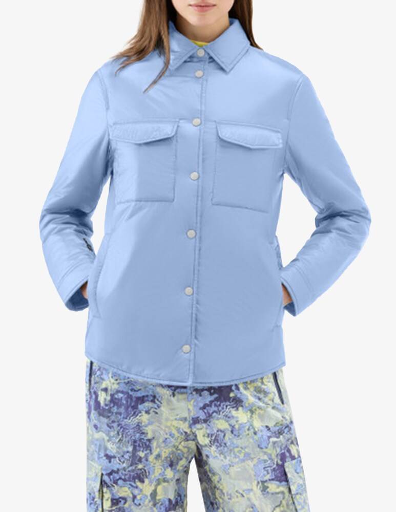 Woolrich Giubbotto sopracamicia imbottito in Pertex