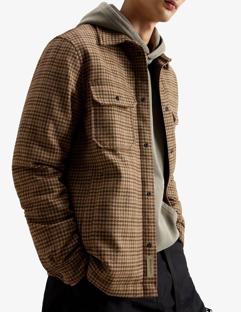 Woolrich Sovracamicia Trapuntata A Quadri