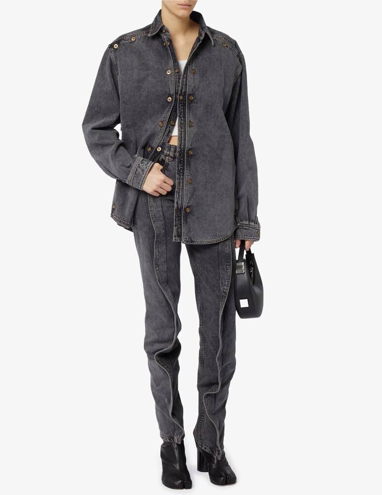Y/Project Jeans Slim A Banana Evergreen