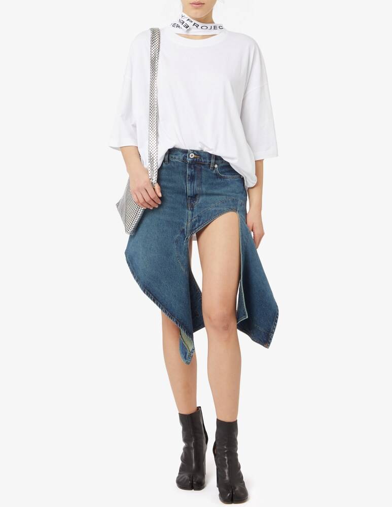 Y/Project T-shirt Evergreen Con Triplo Colletto