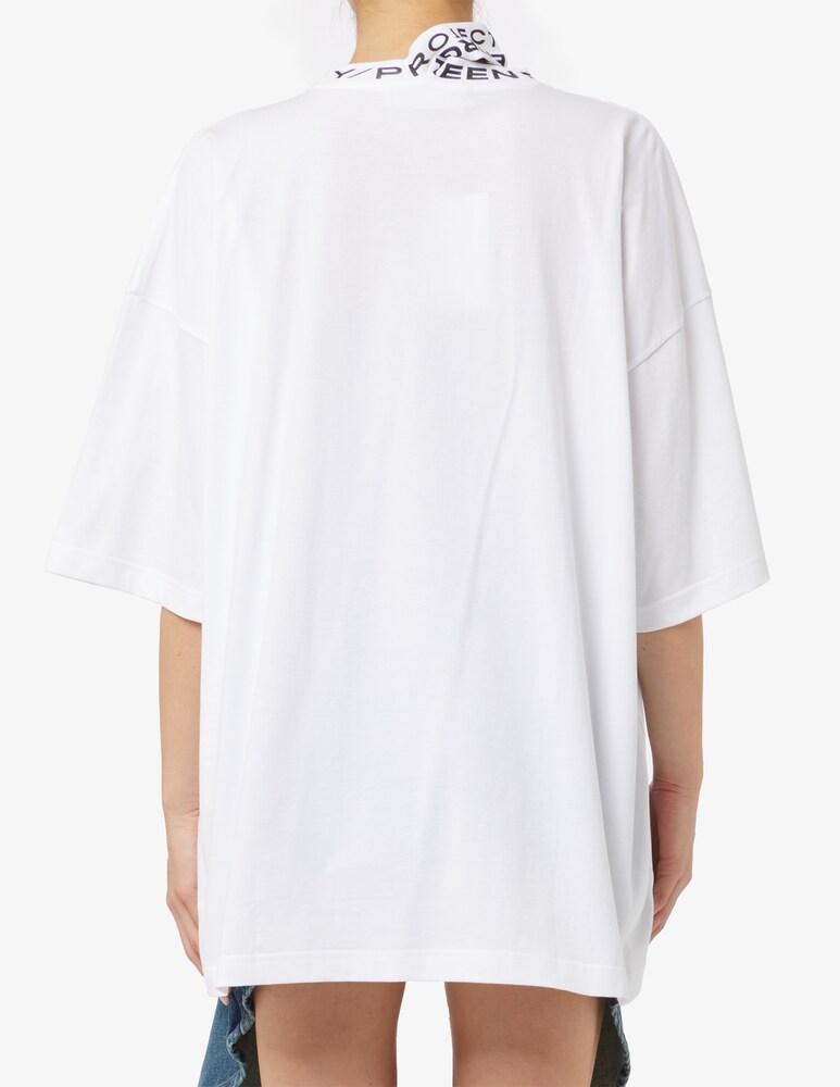 Y/Project T-shirt Evergreen Con Triplo Colletto