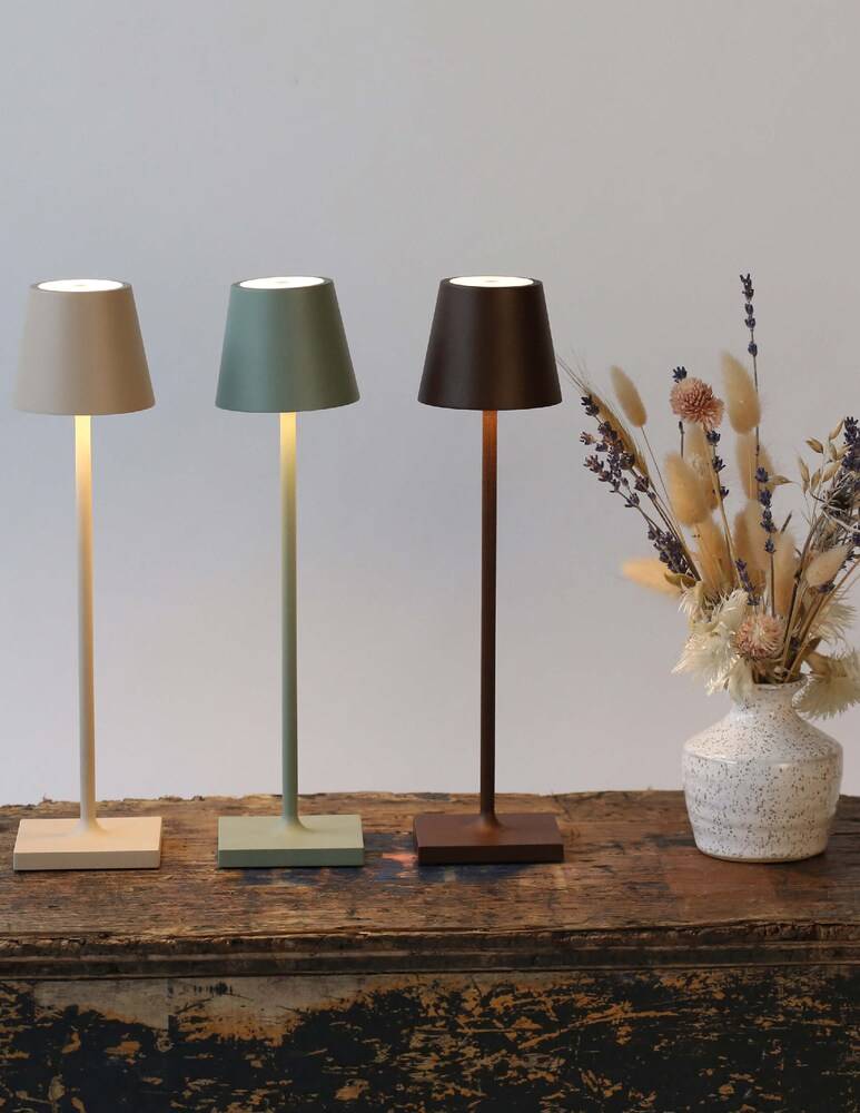 Zafferano Poldina Pro Micro Lampada Da Tavolo