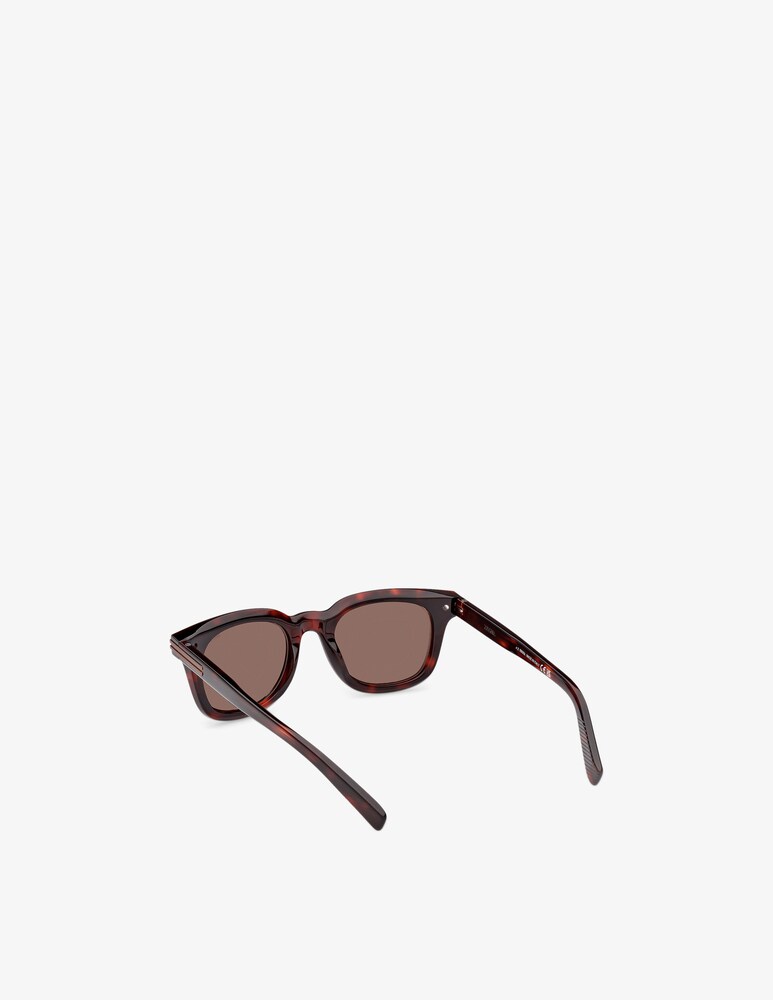 Zegna Occhiali Da Sole Rotondi EZ0238