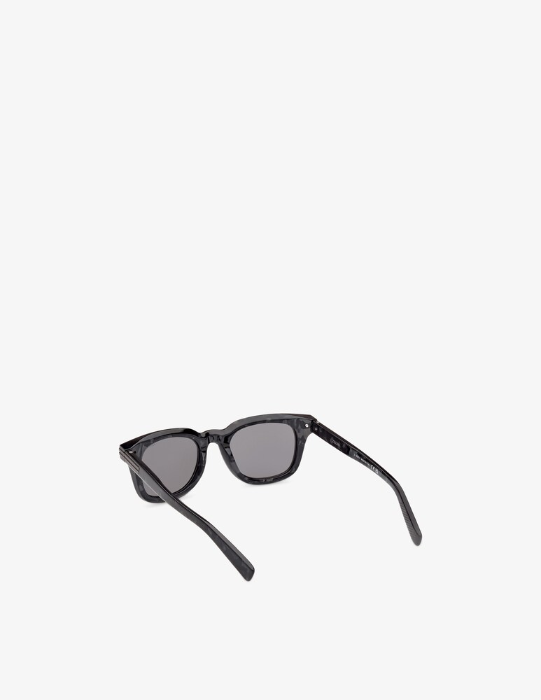 Zegna Occhiali Da Sole Rotondi EZ0238