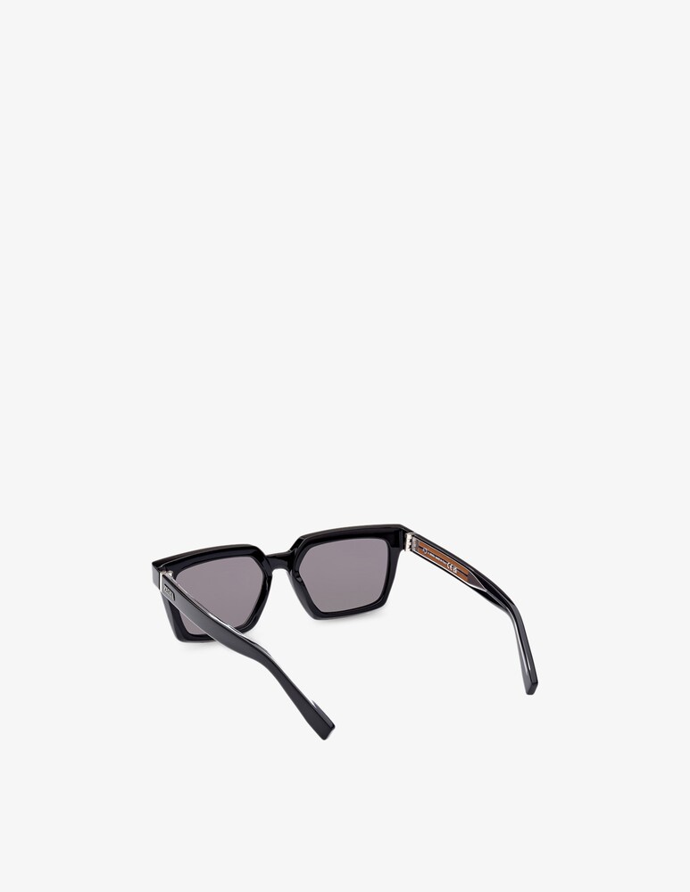 Zegna Occhiali Da Sole Squadrati EZ0214