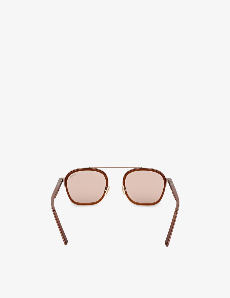 Zegna Occhiali Da Sole Squadrati EZ0231