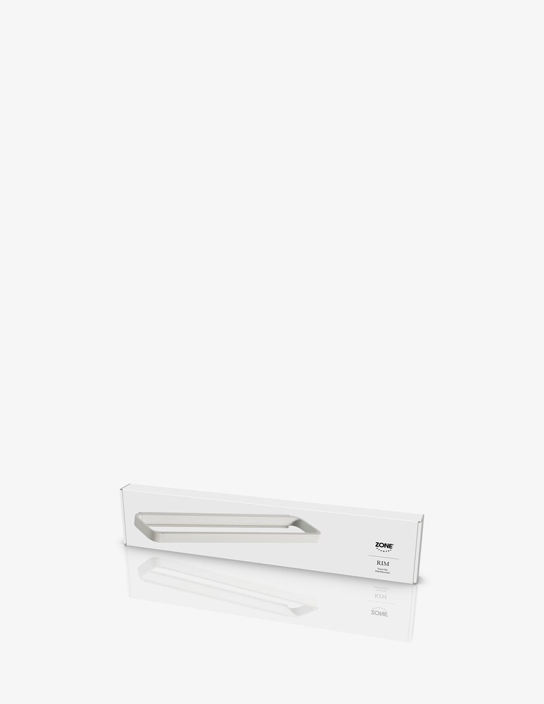 Zone Porta Asciugamani Rim 44 X 7,5 X 2,5 Cm Bianco