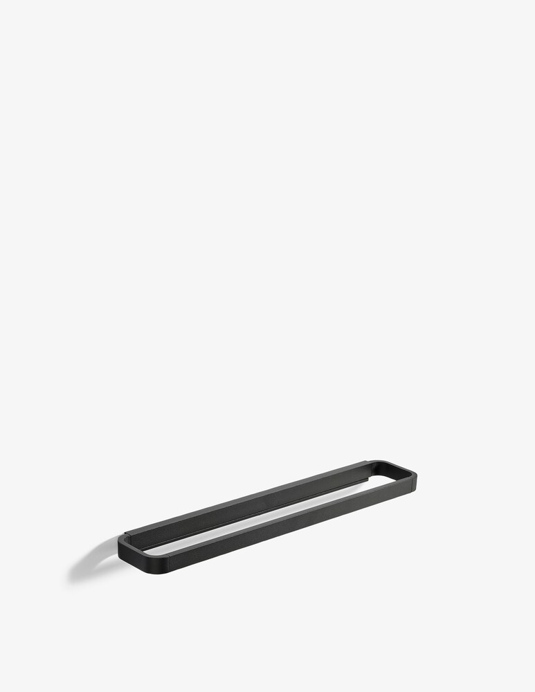 Zone Porta Asciugamani Rim 44 X 7,5 X 2,5 Cm Nero