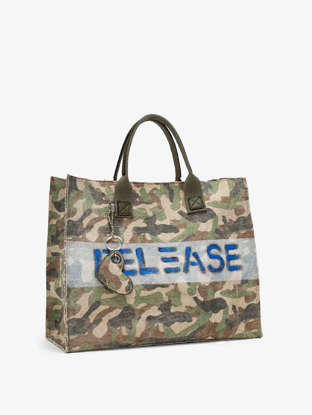 Nira Rubens EASY TOTE - MILITARY STONE RELEASE