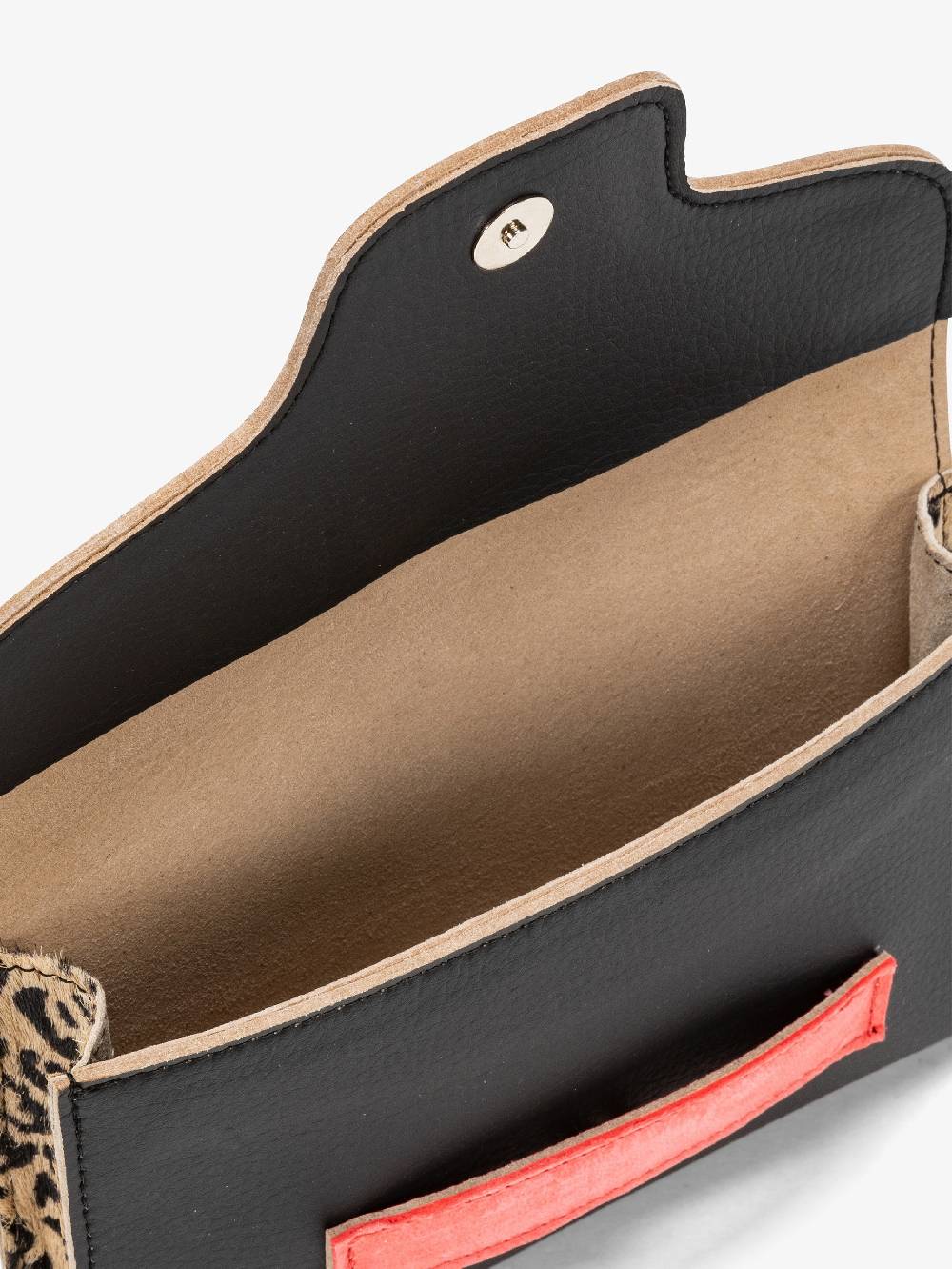 Nira Rubens Micro Bag - Leopard Red