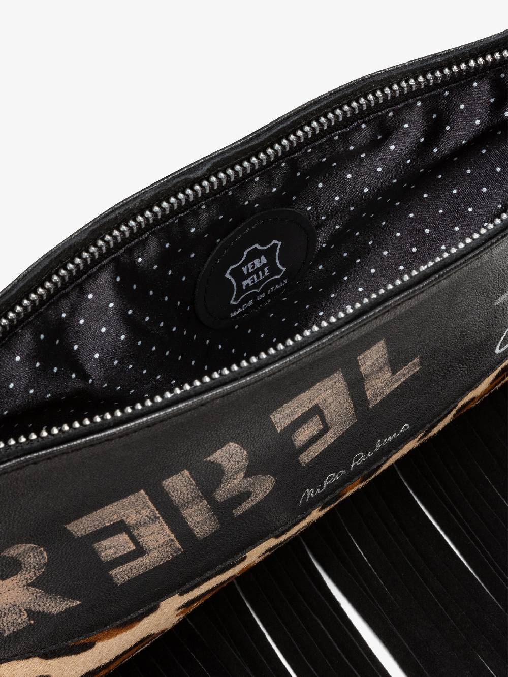 Nira Rubens Minibag Frange - Africa Pink