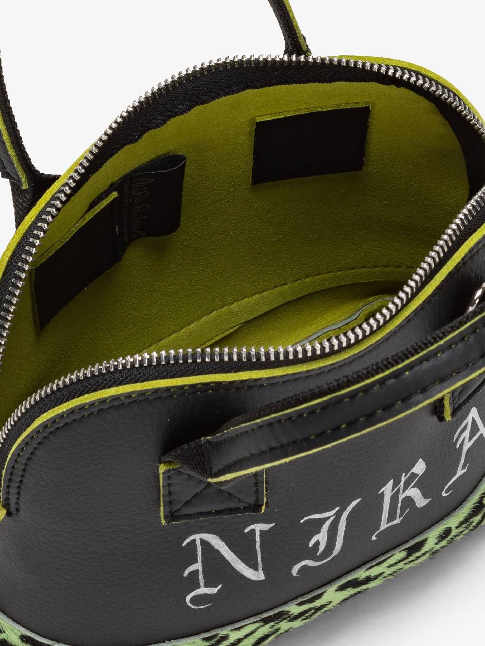 Nira Rubens TOY BAG - LIME FUR CORSARO MINT PUNK NIRA
