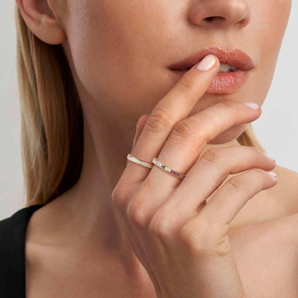 Nomination Anello Carismatica In Oro Giallo E Cubic Zirconia