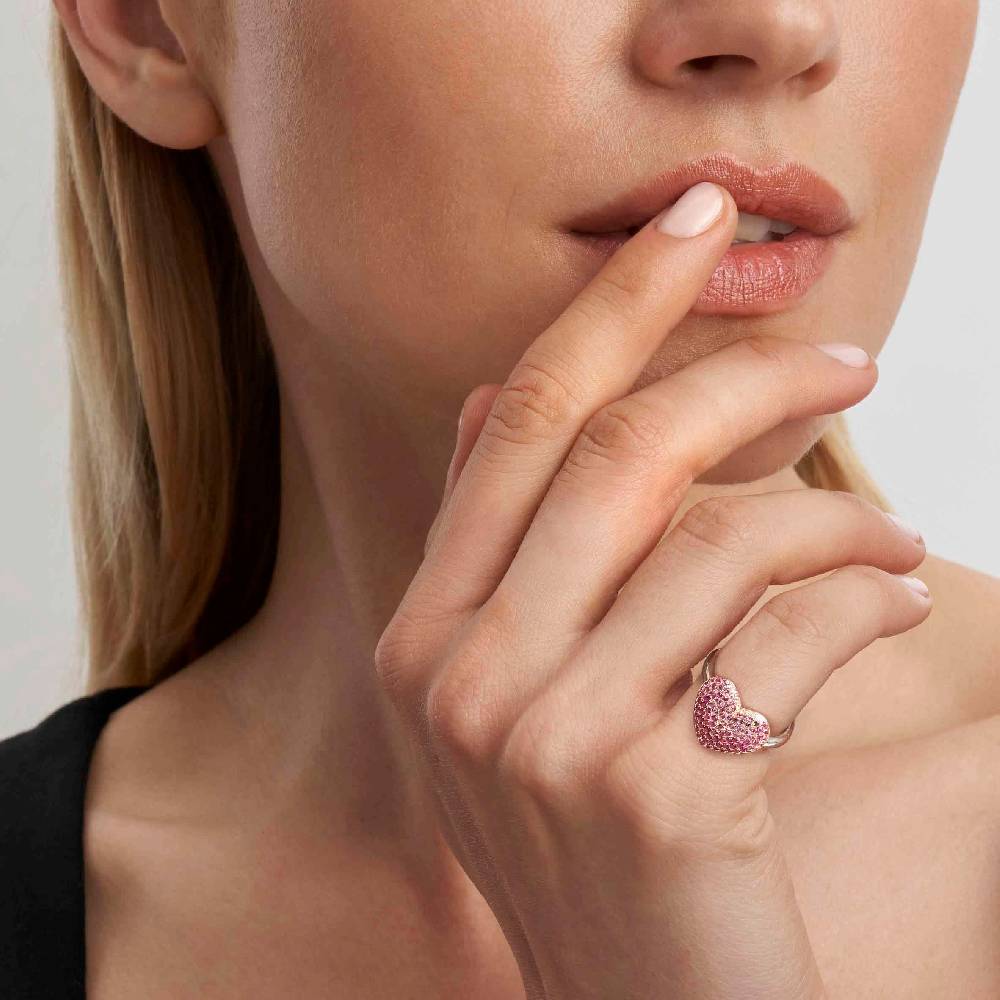 Nomination Anello Crysalis Cuore Con Cubic Zirconia