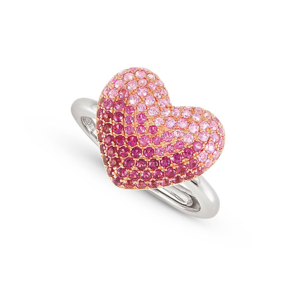 Nomination Anello Crysalis cuore con Cubic Zirconia