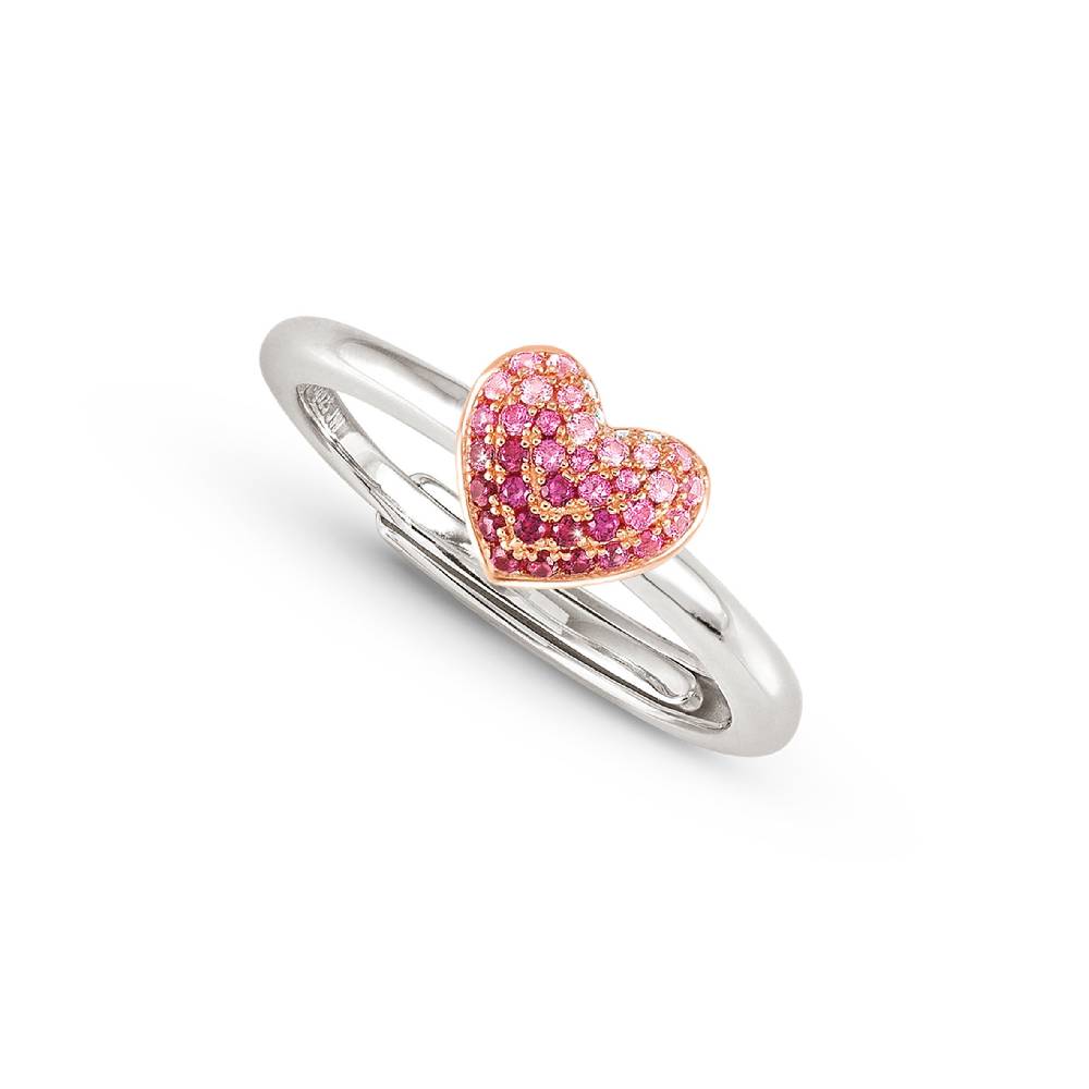 Nomination Anello Crysalis cuore piccolo con Cubic Zirconia
