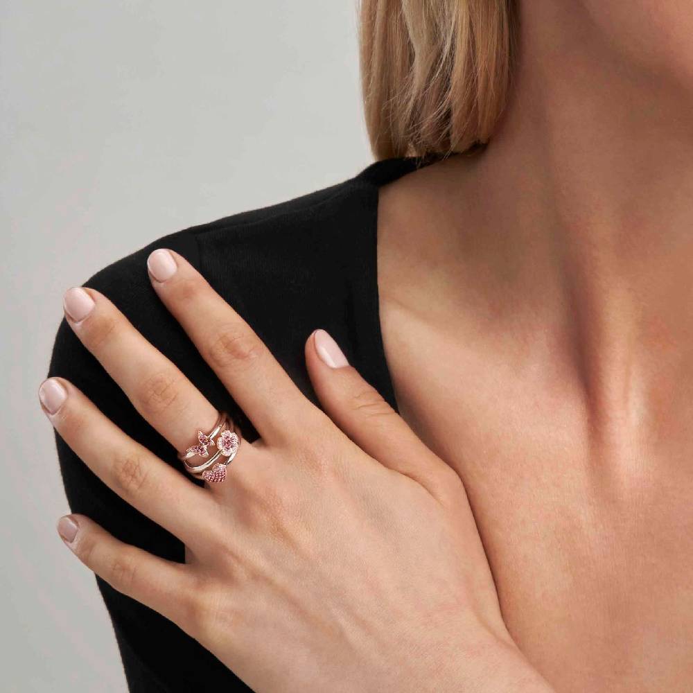 Nomination Anello Crysalis Fiore Piccolo Con Cubic Zirconia