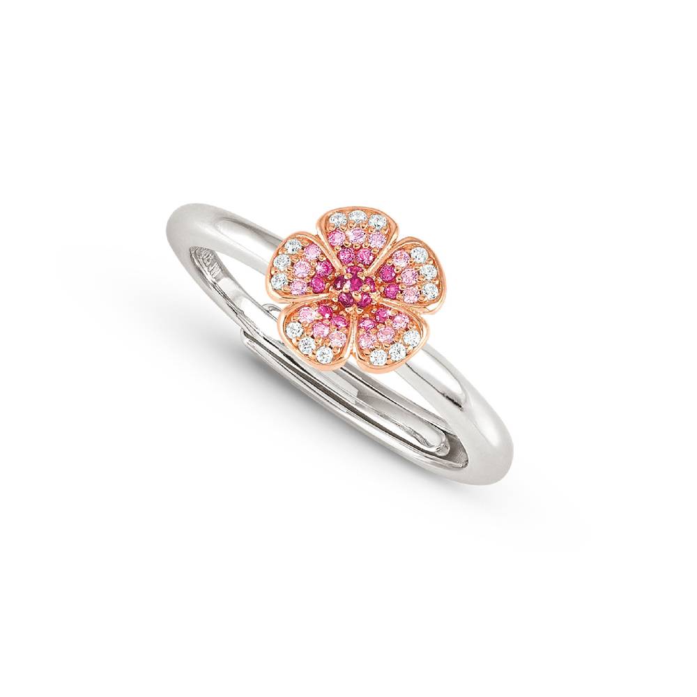 Nomination Anello Crysalis fiore piccolo con Cubic Zirconia