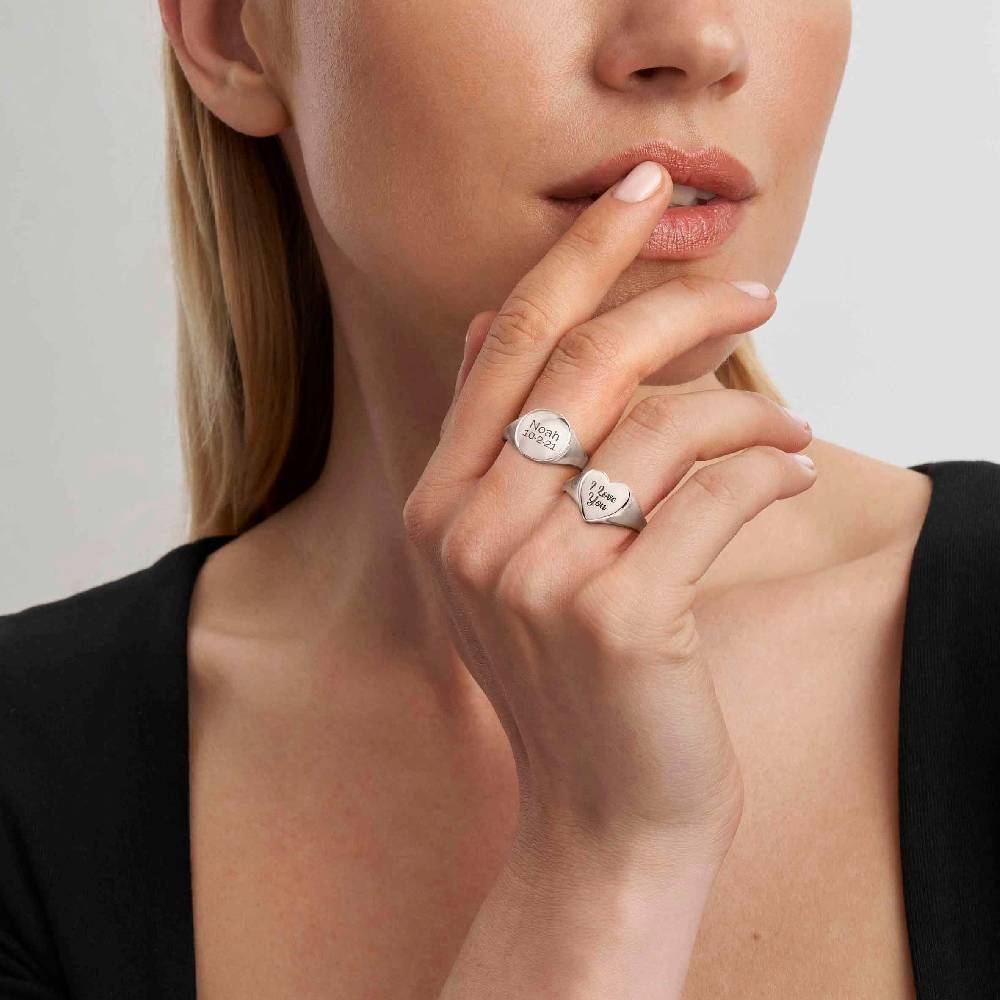 Nomination Anello MESSAGGI D'AMORE In Argento 925 Chevalier Cuore