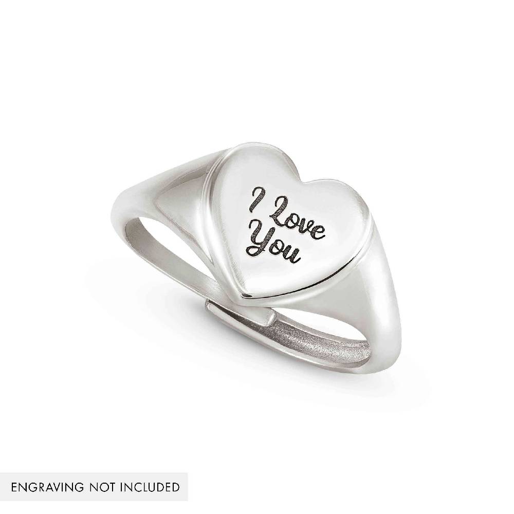Nomination Anello MESSAGGI D'AMORE In Argento 925 Chevalier Cuore