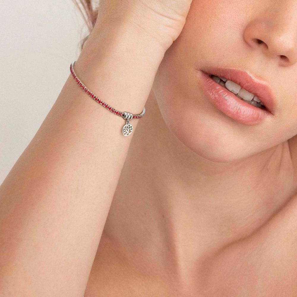 Nomination Bracciale Chic&Charm Albero Della Vita E Zirconi Rossi