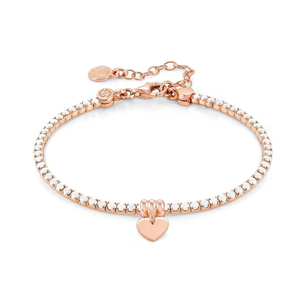 Nomination Bracciale Chic&Charm Cuore e Zirconi bianchi
