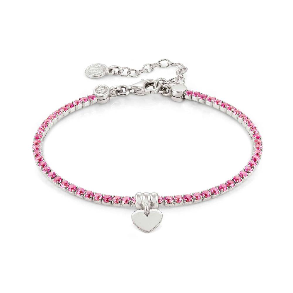 Nomination Bracciale Chic&Charm Cuore E Zirconi Rosa