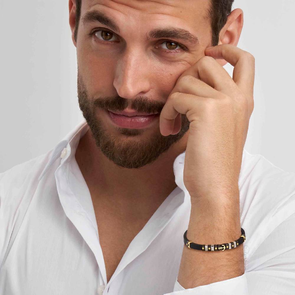 Nomination Bracciale City Con Simbolo Rosa Dei Venti E Dettagli Colorati