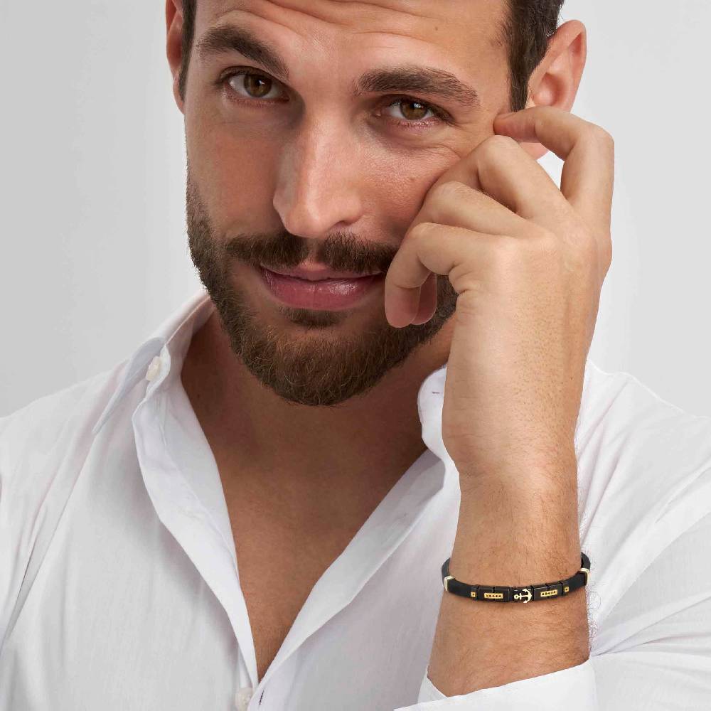 Nomination Bracciale Con Centrale E Simbolo Rosa Dei Venti