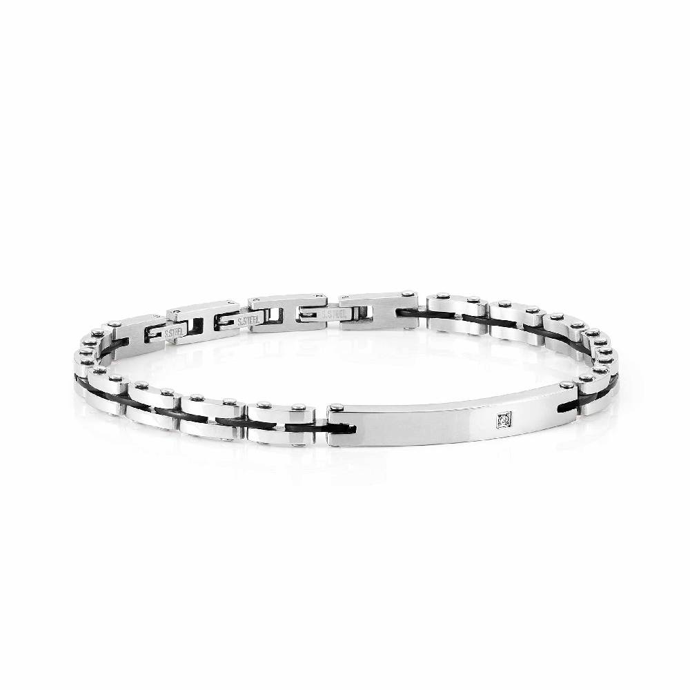 Nomination Bracciale Da Uomo Con Placca Lunga STRONG