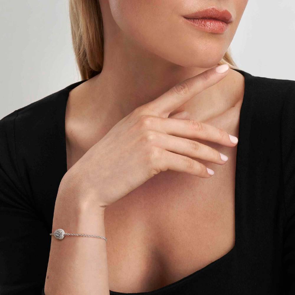 Nomination Bracciale Domina Con Simbolo Goccia E Zirconi