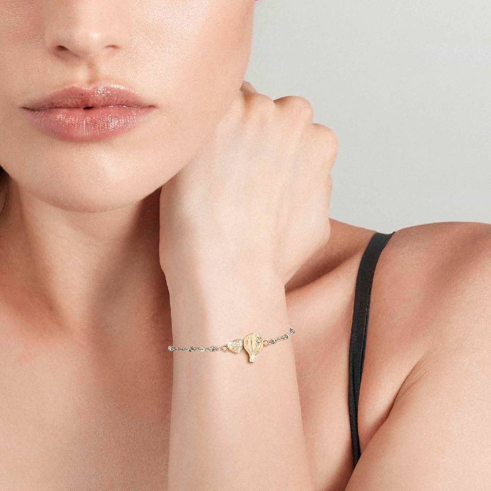 Nomination Bracciale Happyworld Mongolfiera E Cuore