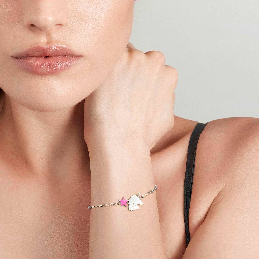Nomination Bracciale Happyworld Unicorno Con Smalto