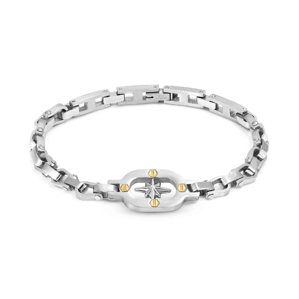 Nomination Bracciale ManVision Rosa dei venti con viti