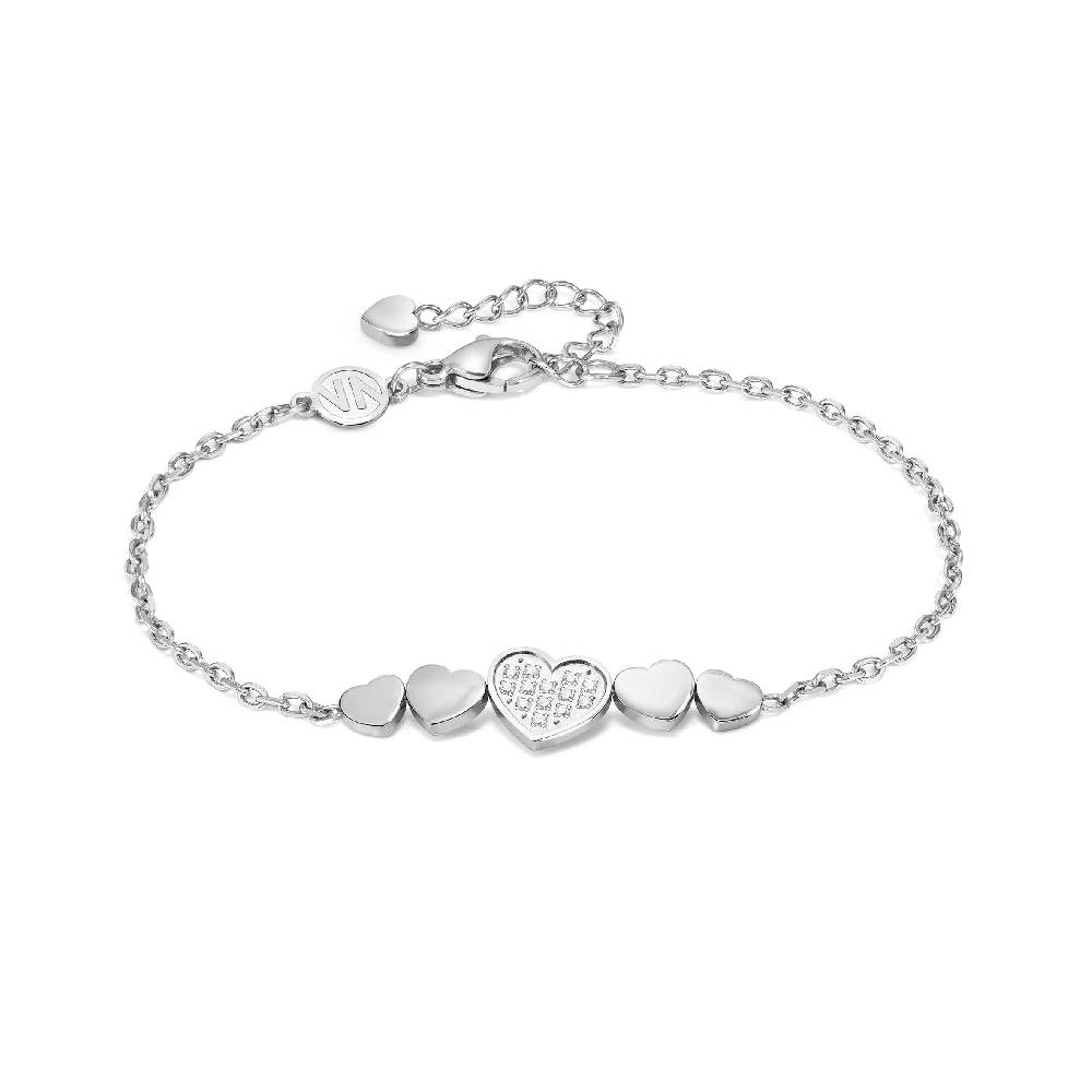 Nomination Bracciale misstrendy con cuori e cubic zirconia