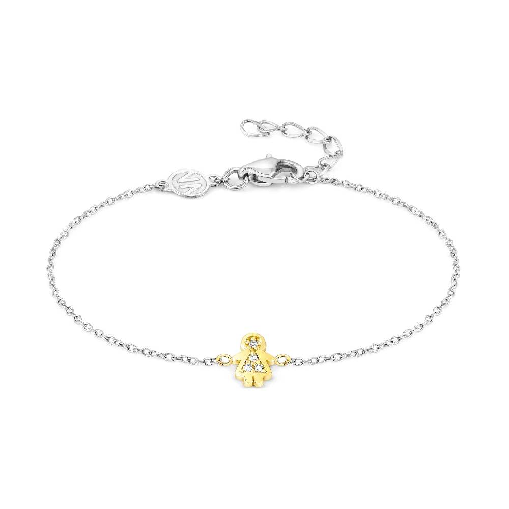 Nomination Bracciale MyTreasure Bambina in Oro e Diamanti